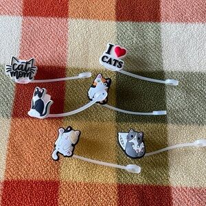 6 New‎ Cat Straw Covers